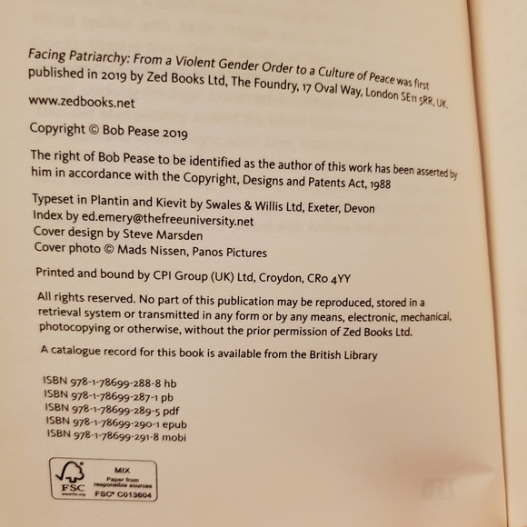 Facing Patriarchy: From a Violent Gender Order to a Culture of Peace - Picture 7 of 7